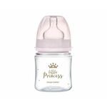 Canpol babies Royal Baby bočica za bebe 0m+ Pink 120 ml