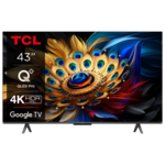 TCL 43C655 televizor, 43" (110 cm), QLED, Ultra HD, Google TV