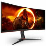 AOC Agon CU34G2XP monitor, VA, 34", 21:9, 3440x1440, 100Hz/144Hz, pivot, USB-C, HDMI, 2x DisplayPort/Display port, USB