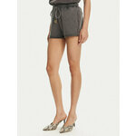 Just Cavalli Sportske kratke hlače 78PADE10 Crna Loose Fit