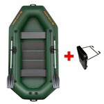 Čamac Kolibri K-240 T Laminatna Podna Obloga Zeleni + Držač Motora