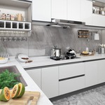 vidaXL Samoljepljiva folija za namještaj bijela 500 x 90 cm PVC