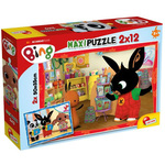 Bing i prijatelji: Bing u školi 2x12kom maxi puzzle