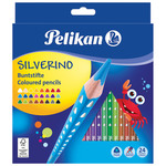 Boje drvene 24boje Silverino Pelikan 700665 blister