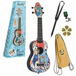 ORTEGA KEIKI K2-SR+torba+pribor UKULELE