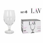 Set Čaša LAV Misket 6 Dijelovi (400 cc) , 1750 g
