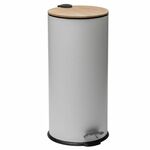 Five kanta za smeće bam 30l 29x36x65cm inox bijela