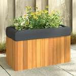 vidaXL Vrtna sadilica 59 x 27,5 x 35 cm od masivnog bagremovog drva