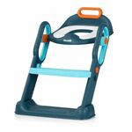 Chipolino sjedalica za WC s ljestvama Flippy - blue