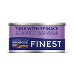 Fish4Dogs Finest Tuna sa Špinatom i Mrkvom 85g